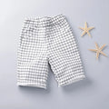 Pantalones Cortos a Cuadros para Niños, Pantalones Casuales de Verano para Niños