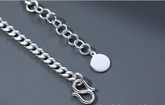 Pulsera Vintage de Plata Tailandesa para Hombres
